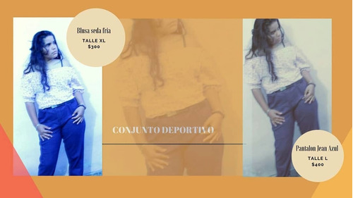 Conjunto Camisa Y Pantalon De Jean . Feria Americana 