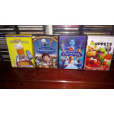 Dvd Lote Com 4 Filmes Infantis Os Muppets Encantada Ratatoui