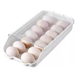 Organizador De Huevos Soporte De Cocina Estante Transparente