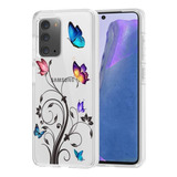 Funda Para Samsung Galaxy Note 20 5g - Mariposas De Colores