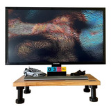 Eleva Monitor Base Soporte Stand Escritorio - Envios!