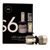 Kit Cree Led S6 H7 16000lm 24v Camiones Con Cooler
