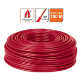 Cable Thhw-ls, 12 Awg, Color Rojo Rollo 100 M Volteck 46060