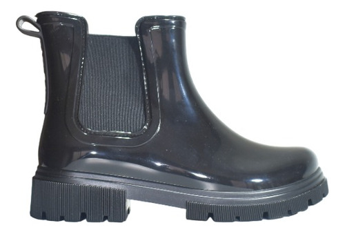 Bota De Lluvia De Goma Mujer Elastico Impermeable