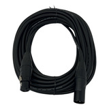 Cable Xlr 15mts Balanceado Profesional Cannon Microfono 