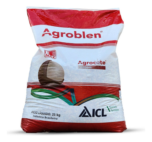 25kg Adubo Fertilizante Agrocote Agroblen 17-17-17 Osmocote