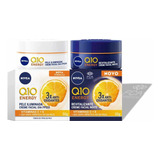 Nivea Q10 Energy Vitamina C Antissinais Creme Dia E Noite