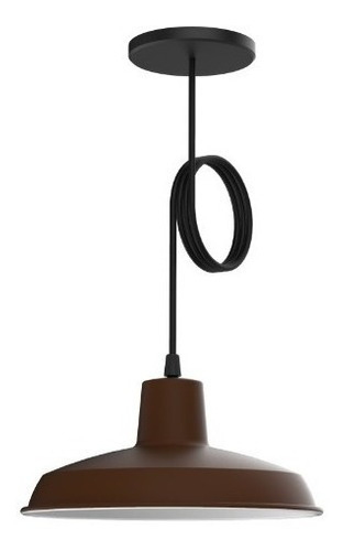 Lampara Colgante Techo Campana 26 Cm Deco Living Bell02