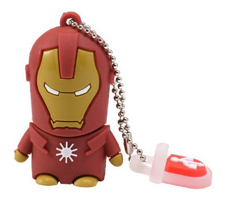 Memoria Usb, Figura Iron Man, 32 Gb