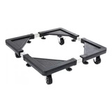 Base Soporte Ajustable Para Lavadoras Neveras Ruedas Moviles