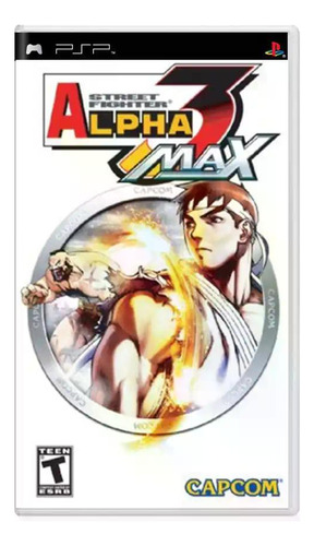 Jogo Seminovo Street Fighter Alpha 3 Max Psp