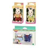 Papa E Hijo Más Trajes Sylvanian Families Calico Critters Te