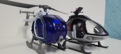 Helicopteros De Juguete Playmobil  Policia  A Escala 1:32