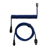 Cable Para Teclado Fantech Ac701 Coiled Usb-c Blue Idioma Español