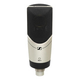 Sennheiser Mk4 Condenser Estudio Nuevo Color Negro/plata