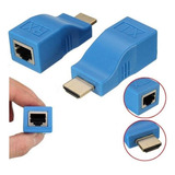 Extensor Adaptador Hdmi A Cable Utp Lan Rj45 4k Hasta 30mt