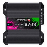 Amplificador Digital Stetsom Bass Db 800.1 1 Canal 2ohms