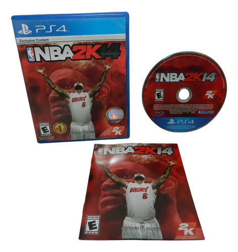 Nba 2k14 Original Fisico Midia Completa Ps4 - Loja Fisica Rj