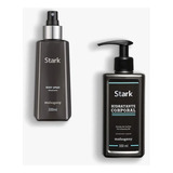 Kit Stark Mahogany Spray Corporal 200ml + Hidratante 300ml