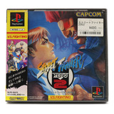 Jogo Street Fighter Zero 2 Ps1 Original Colecionador A12830
