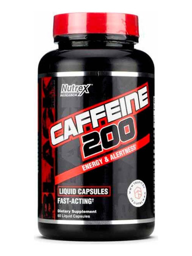 Lipo 6 Nutrex Caffeine Acción Rápida 60 Capsulas Cafeina