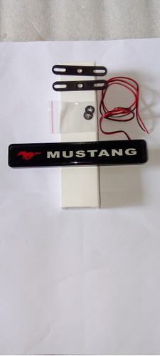 Emblema Led Ford Mustang  Foto 4