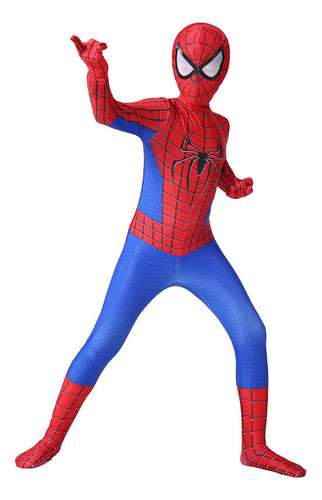 Traje Para Spiderman Miles Morales Cosplay Adultos Halloween