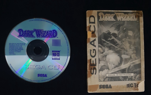 Dark Wizard Original Tectoy Sega Cd - Mega Drive. Faço 265