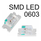 Kit-100 Led Branco Smd 0603 3.3v 30ma Ht-s91nw5-kit100