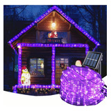  Manguera Serie Luces Navidad Luces Decorativas Solares 22m