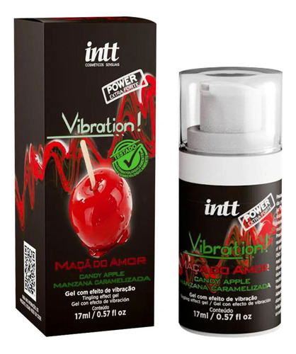 Vibration Intt Gel Extra Power Chiclete 17ml Promoção 