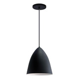 Lustre Pendente Vegas Preto Com Branco R.r.j.v