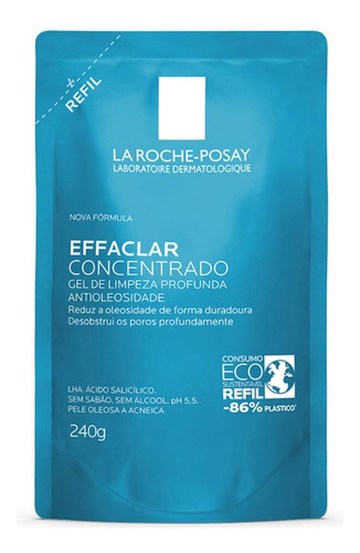 Gel De Limpeza Concentrado 240g Refil La Roche Posay