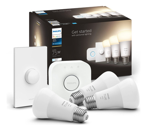 Philips Hue Kit De Iniciación De Botón Inteligente De Lúm