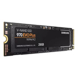 Ssd Samsung 970 Evo Plus M.2 2280 Nvme De 250gb Pcie 3.0 X 4