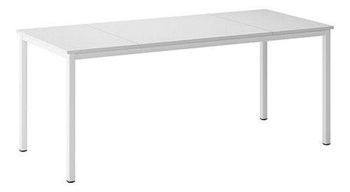 Mesa De Ordenador Soport Gamers, 71 , Oficina En Casa, Blanc