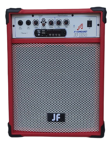 Caixa De Som Amplificada Violão Guitarra Mic Bluet 8 Pol 40w