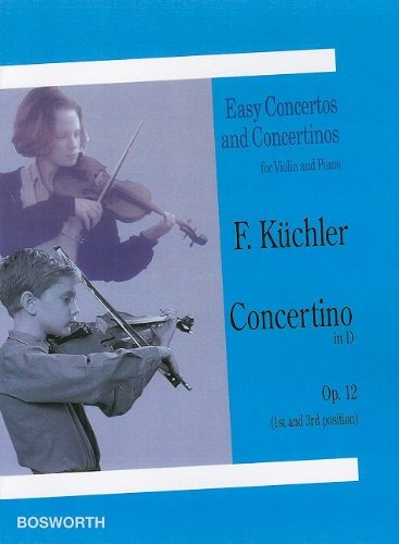 Concertino In D, Op 12 (1st And 3rd Position) Easy Concertos