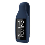 Funda Clip De Silicona Para Fitbit Charge 3/4 -azul