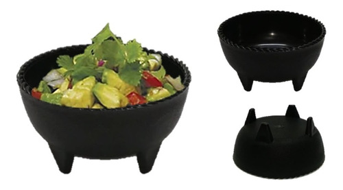 Molcajetes Mini Chicos Capacidad 120 Ml Dip Salsa  Sal 12 Pz