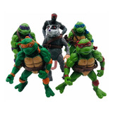 6 Pcs Teenage Mutant Ninja Turtles Set-teenage Mutant Ninja 