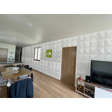 Muro 3d Decorativo 30x30 Interior Exterior Fibra De Vidrio