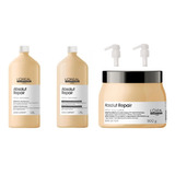 Kit Loreal Absolut Repair Gold Quinoa - Trio Profissional