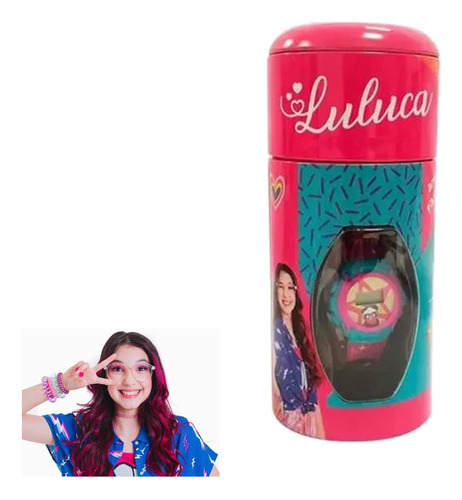 Relógio Digital Infantil Youtuber Luluca Com Cofrinho - Fun