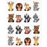 Clipart Woodland Tribal  Animals 36 Imagenes Png