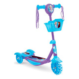 Monopatin Infantil 3 Ruedas Con Luces Y Sonido Frozen Disney