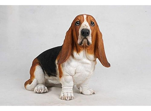 Hi-line Gift Ltd Perro - Basset Hound - Estatua Grande