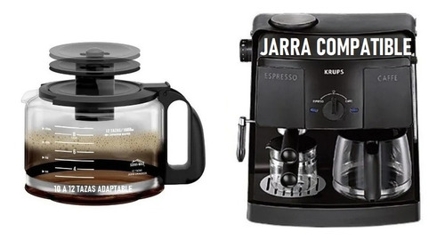 Jarra Original Para Cafetera Krups Modelo Xp1500 Repuesto
