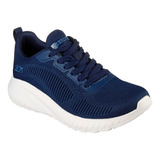 Tenis Skechers Bob Squad Chaos - Marino - Dama - 117209/nvy