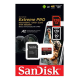 Tarjeta De Memoria Sandisk Extreme Pro 128gb 170 Mb/s 4k